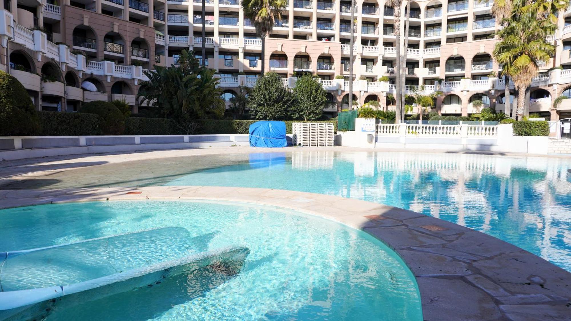 Appartement 556, Vue Mer Et Piscine By Palmazur Vacances 戛纳 外观 照片