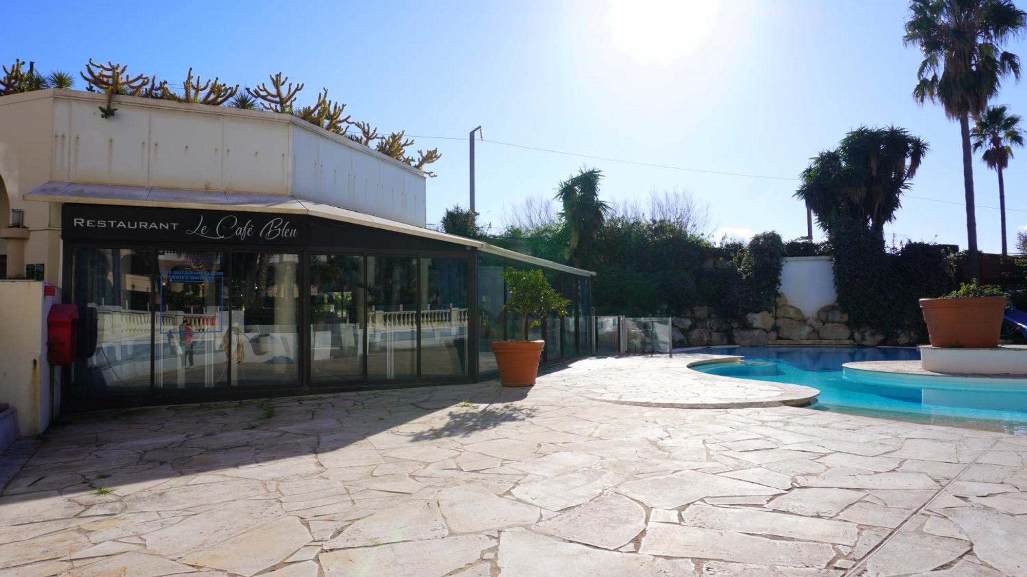Appartement 556, Vue Mer Et Piscine By Palmazur Vacances 戛纳 外观 照片